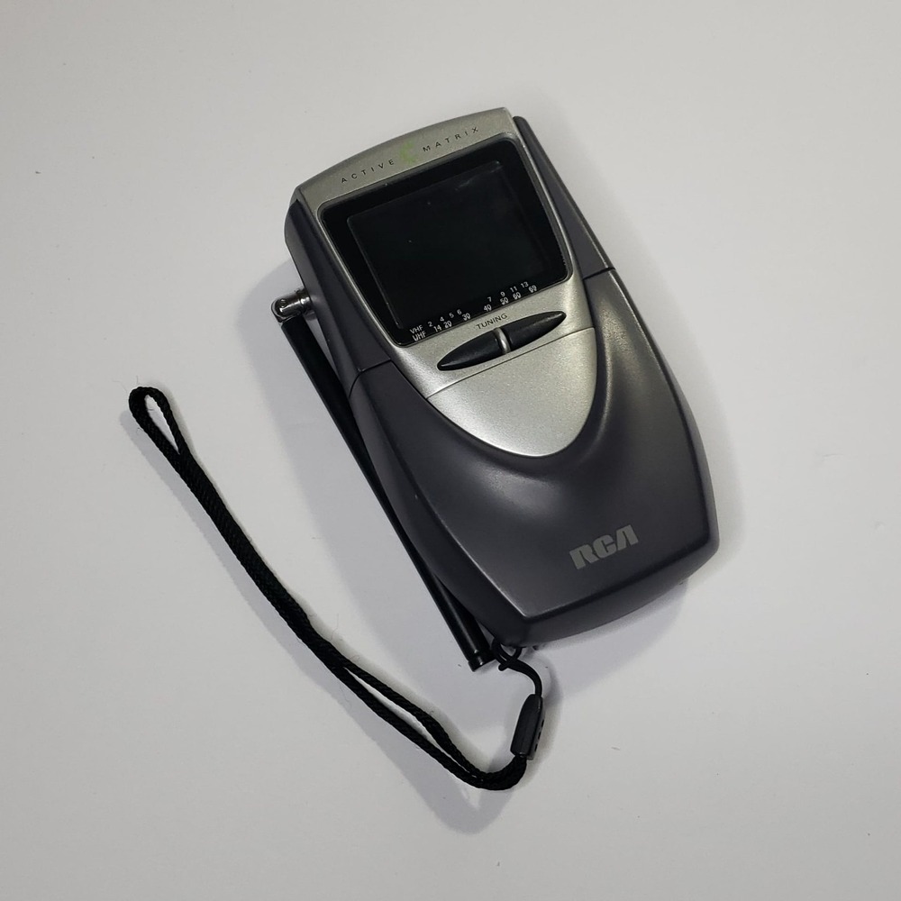 Vintage RCA Active Matrix Portable‎ TV Handheld Television